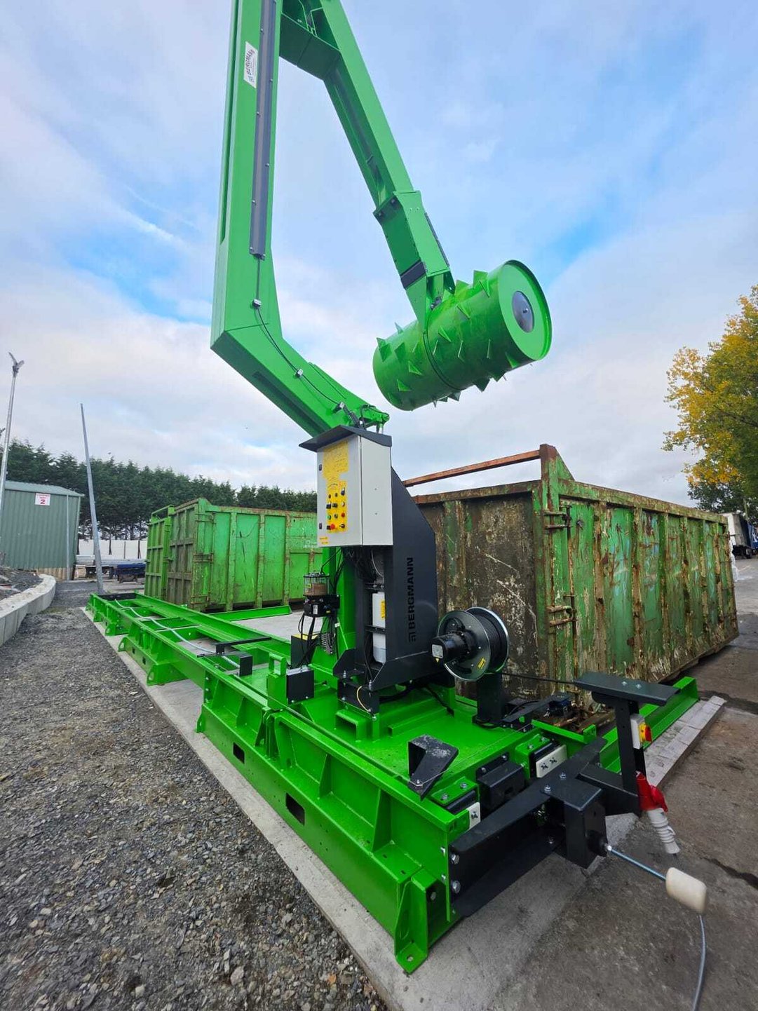 Bergmann RP7700T Electric Traversing Roll Packer