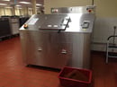 ES500 FW Dryer - Gartnavel Hosp, Glasgow with dried waste