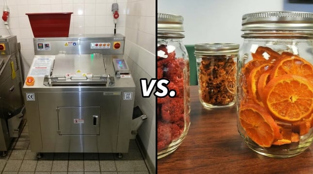 Food Dehydrator vs. Food Waste Dryer: Key Differences Explained