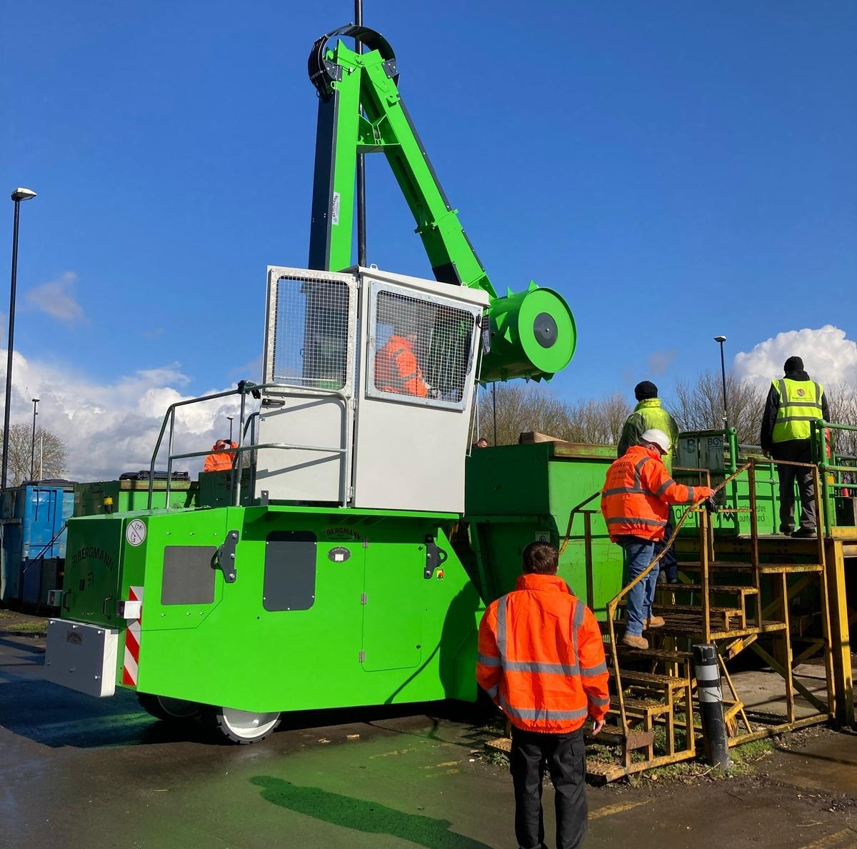 Mobile Roll Packer Installation