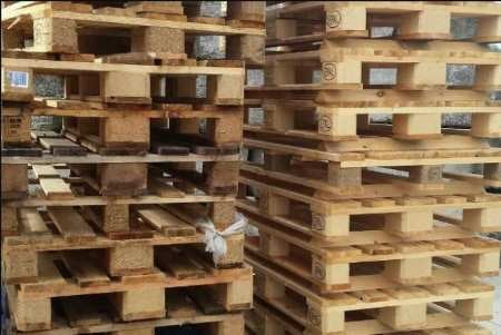 Stacked Pallets