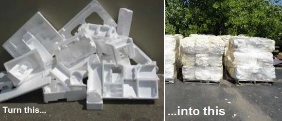 Polystyrene-compaction-50-to-1